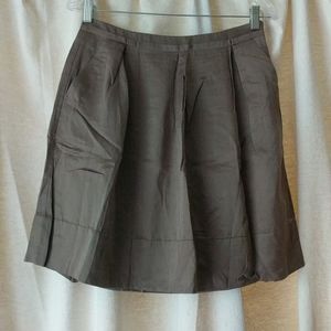 BCBGMaxazria Silk Blend Pleated Skirt Size 4